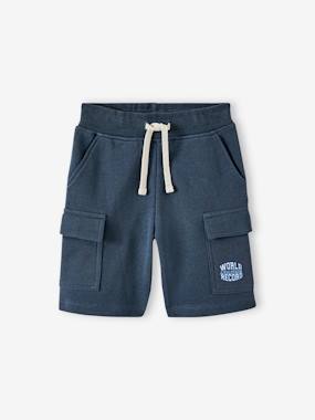 Cargo-Style Sports Shorts for Boys  - vertbaudet enfant
