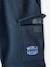 Cargo-Style Sports Shorts for Boys green+navy blue - vertbaudet enfant 