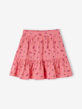 Girls-Skirts-Skort with Floral Print, for Girls