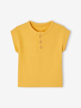 Baby-Honeycomb Grandad-Style T-Shirt for Babies