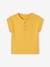 T-shirt tunisien bébé nid d’abeille jaune - vertbaudet enfant 