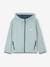 Sports Jacket with Hood & Zip for Boys aqua green - vertbaudet enfant 