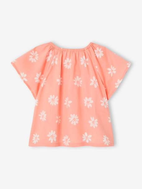 Floral Blouse for Babies peach - vertbaudet enfant 