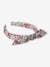 Alice Band with Small Flower Prints & Bow rose - vertbaudet enfant 