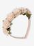 Alice Band Covered in Flowers peach - vertbaudet enfant 