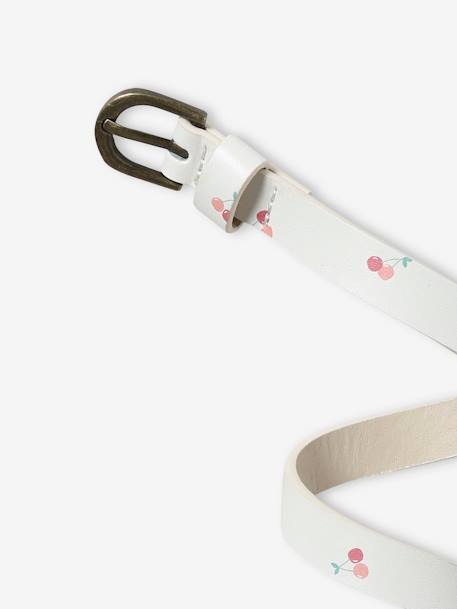 Pack of 3 Thin Belts for Girls apricot - vertbaudet enfant 
