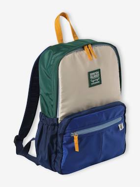 Boys-Accessories-Bags-Retro Colourblock Backpack for Boys
