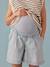 Short grossesse en jean effet paperbag denim bleached - vertbaudet enfant 