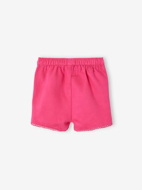 Short à pans bébé fuchsia - vertbaudet enfant 