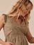 Short Dress with Ruffled Sleeves in Broderie Anglaise for Maternity, by ENVIE DE FRAISE khaki - vertbaudet enfant 
