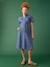 Safari-Style Dress in Denim for Maternity, by ENVIE DE FRAISE stone - vertbaudet enfant 