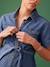 Safari-Style Dress in Denim for Maternity, by ENVIE DE FRAISE stone - vertbaudet enfant 