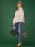 Jean de grossesse droit bandeau Seamless denim brut+stone - vertbaudet enfant 