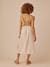 Long Skirt in Cotton Gauze for Maternity, ENVIE DE FRAISE green+sandy beige - vertbaudet enfant 