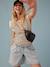 Short grossesse en jean effet paperbag denim bleached - vertbaudet enfant 