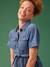 Safari-Style Dress in Denim for Maternity, by ENVIE DE FRAISE stone - vertbaudet enfant 