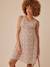 Dress with Iridescent Flowers Motifs for Maternity, by ENVIE DE FRAISE sandy beige - vertbaudet enfant 