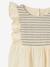 Cotton Gauze Jumpsuit for Babies ecru - vertbaudet enfant 