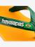 Tongs Baby Brasil Logo II corail+jaune - vertbaudet enfant 