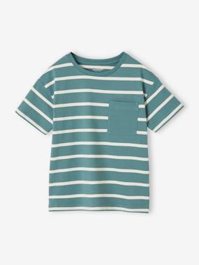 Boys-Tops-T-Shirts-Striped T-Shirt for Boys