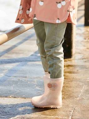 Shoes-Glittery Wellies for Children