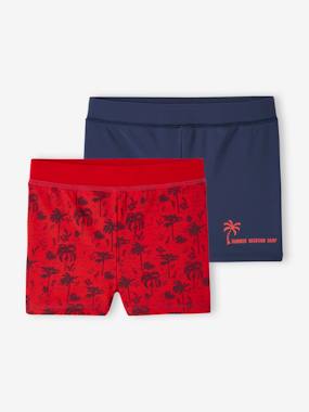Boys-Pack of 2 Swim Shorts for Boys