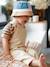 Colourblock Bucket Hat for Baby Boys blue+sage green - vertbaudet enfant 