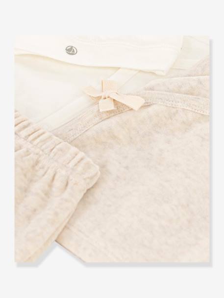 Set of 4 Cotton Items for Babies, by Petit Bateau marl grey - vertbaudet enfant 