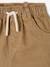Straight Leg Trousers with Elasticated Waistband, for Babies beige - vertbaudet enfant 