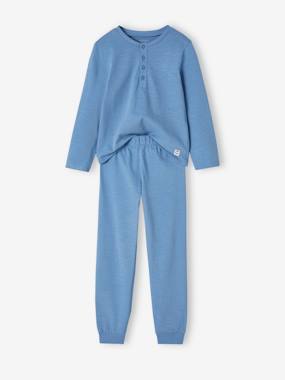 Boys-Nightwear-Marl Jersey Knit Pyjamas for Boys