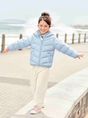 Lightweight Hooded Jacket for Girls  - vertbaudet enfant
