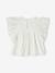 Blouse brodée à volants fille écru - vertbaudet enfant 