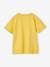 T-Shirt with Vintage Motif & Short Roll-Up Sleeve for Boys yellow - vertbaudet enfant 