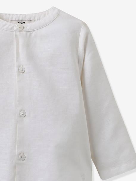 Shirt for Boys by CYRILLUS, Parties & Weddings Collection white - vertbaudet enfant 
