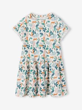 Printed Dress for Girls  - vertbaudet enfant