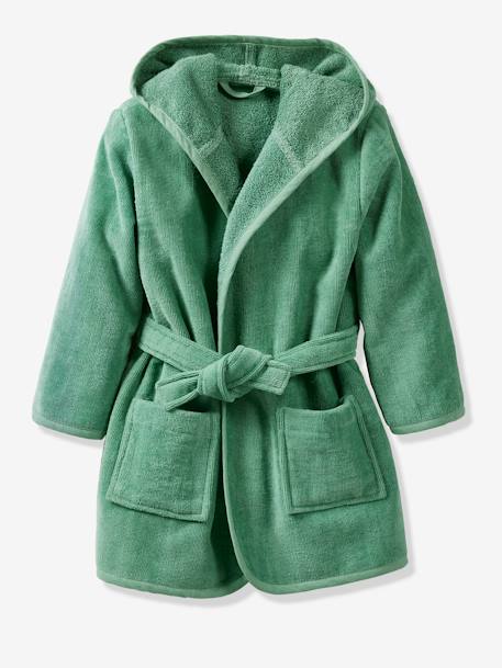 Bathrobe Essentials dusky pink+mint green+navy blue - vertbaudet enfant 