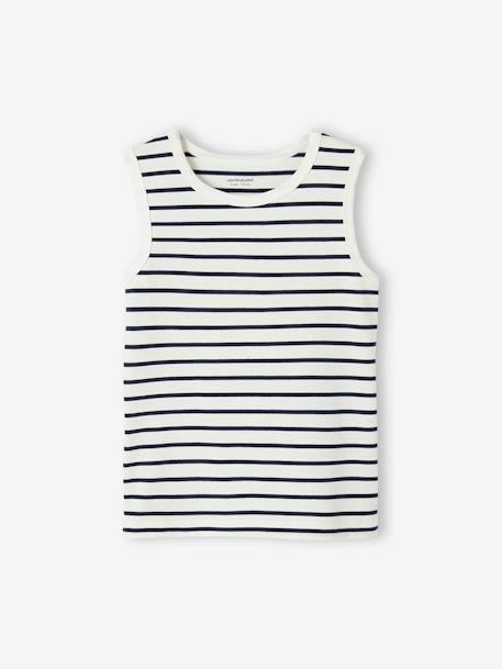 Lot de 2 débardeurs garçon lot jaune+lot vert - vertbaudet enfant 