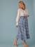 Wrap Skirt with Ruffle for Maternity, ENVIE DE FRAISE royal blue - vertbaudet enfant 
