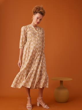 Robe longue boutonnée esprit bohème - vertbaudet enfant Robe longue boutonnée esprit bohème - vertbaudet enfant