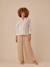 Shirt in Broderie Anglaise for Maternity, by ENVIE DE FRAISE ecru - vertbaudet enfant 