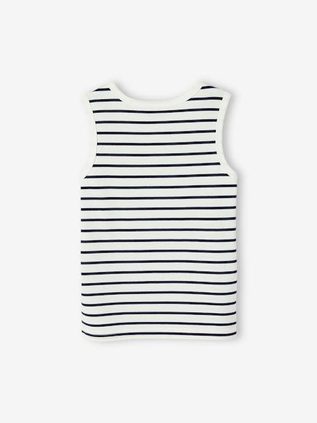 Lot de 2 débardeurs garçon lot jaune+lot vert - vertbaudet enfant 
