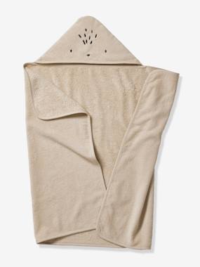 Linge de lit & Déco-Linge de bain-Cape de bain / Serviette à capuche Bébé et Enfant, avec coton recyclé