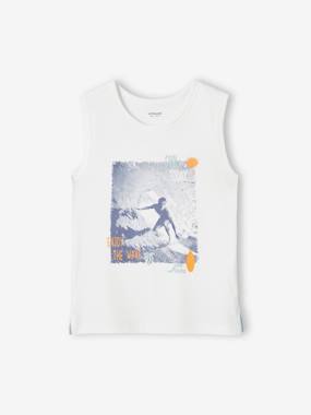 Débardeur photoprint surf garçon - vertbaudet enfant Garçon-Débardeur photoprint surf garçon