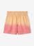 Shorts in Dip-Dye Fabric, for Girls peach - vertbaudet enfant 