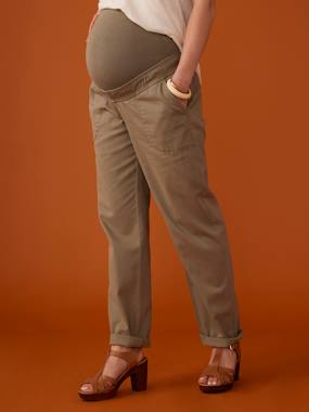 Cargo-Type 7/8 Trousers for Maternity by ENVIE DE FRAISE  - vertbaudet enfant