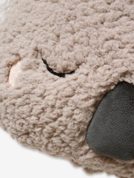 Koala Cushion in Sherpa Fabric grey - vertbaudet enfant 