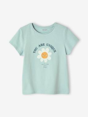 T-Shirt with Message, for Girls  - vertbaudet enfant