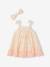 Robe brodée et son bandeau assorti bébé écru - vertbaudet enfant 