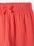Pantalon fille legging large blanc imprimé+corail+marine+mauve+vert sauge - vertbaudet enfant 