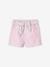 Shorts with Floral Belt for Babies lilac - vertbaudet enfant 